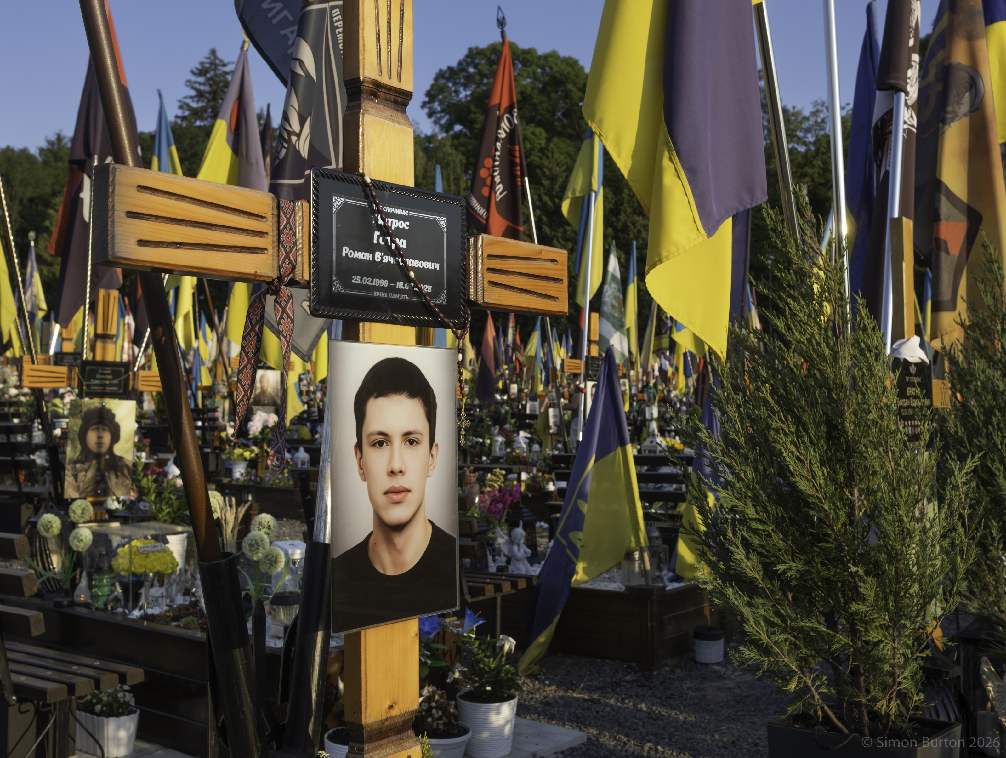 I have arrived in Ukraine.